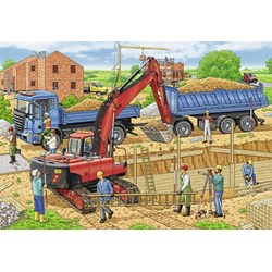 Ravensburger (07589) - "Busy Construction Site" - 12 piezas