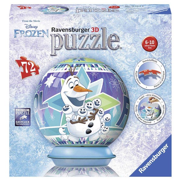 Ravensburger (11764) - "Olaf, Frozen" - 72 piezas