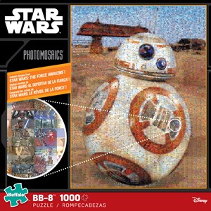 Buffalo Games (10607) - "Photomosaic Star Wars Episode VII BB-8" - 1000 piezas