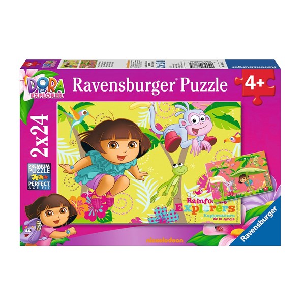 Ravensburger (08877) - "Dora in the Jungle" - 24 piezas