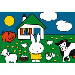 Ravensburger (07566) - "Miffy at the animals" - 12 piezas
