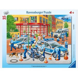 Ravensburger (06642) - "Great Police Operation" - 35 piezas