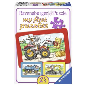 Ravensburger (06573) - "Traktor" - 6 piezas