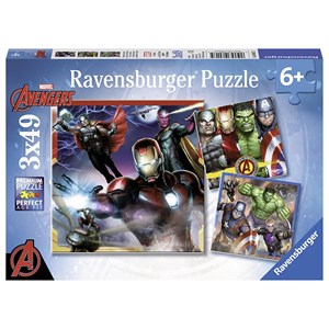 Ravensburger (08017) - "The Avengers" - 49 piezas