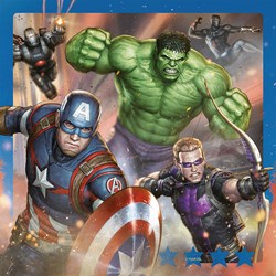 Ravensburger (08017) - "The Avengers" - 49 piezas