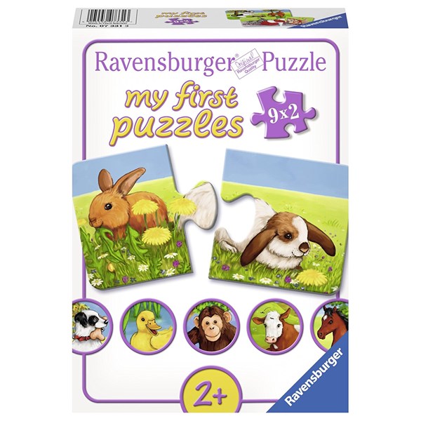 Ravensburger (07331) - "Dear animal" - 2 piezas