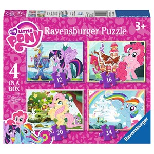 Ravensburger (06896) - "My Little Pony" - 12 16 20 24 piezas