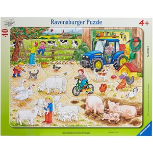 Ravensburger (06332) - "On The Farm" - 40 piezas