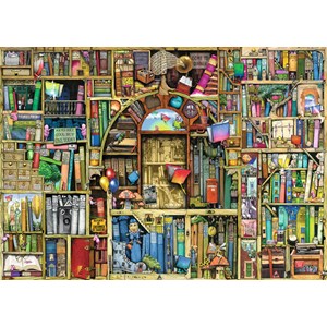 Ravensburger (19418) - Colin Thompson: "Bizarre Bookshop 2" - 1000 piezas