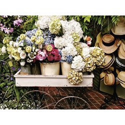 Ravensburger (13654) - "Flowers and Hats" - 500 piezas