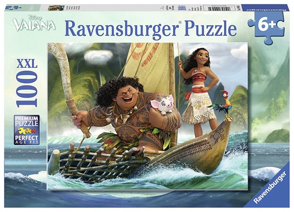 Ravensburger (10943) - "Vaiana and Maui" - 100 piezas