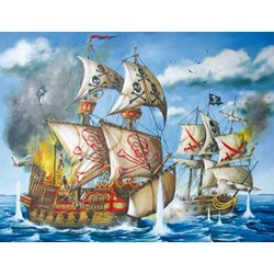 Ravensburger (12771) - "Pirates" - 200 piezas