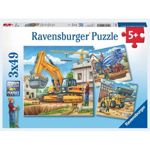 Ravensburger (09226) - "Construction Vehicle" - 49 piezas
