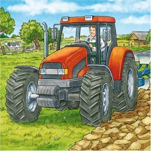 Ravensburger (93885) - "Agricultural machinery" - 49 piezas