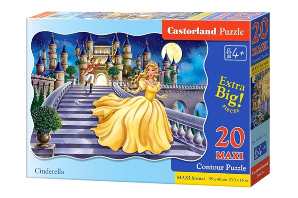 Castorland (C-02351) - "Cinderella" - 20 piezas