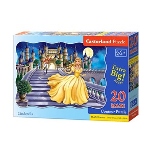 Castorland (C-02351) - "Cinderella" - 20 piezas