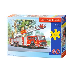 Castorland (B-06595) - "Fire Truck" - 60 piezas
