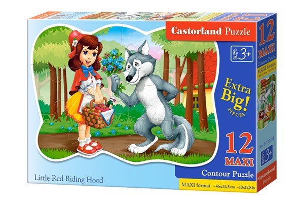 Castorland (B-120185) - "The Little Red Riding Hood" - 12 piezas