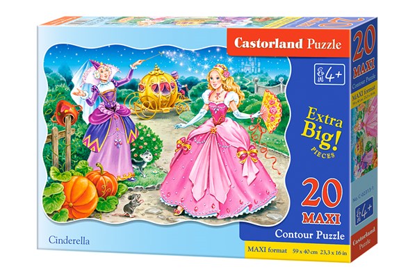 Castorland (C-02313) - "Cinderella" - 20 piezas