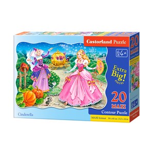Castorland (C-02313) - "Cinderella" - 20 piezas