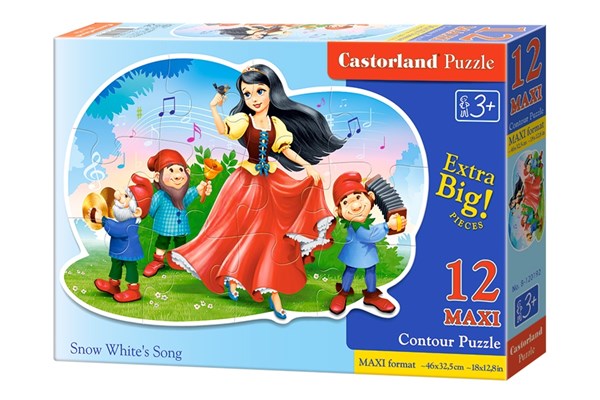 Castorland (B-120192) - "Snow White and the Seven Dwarfs" - 12 piezas