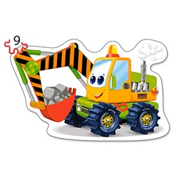 Castorland (B-020065) - "Construction Works" - 9 15 piezas