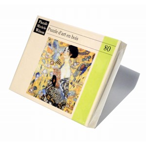 Puzzle Michele Wilson (A515-80) - Gustav Klimt: "Lady with Fan" - 80 piezas