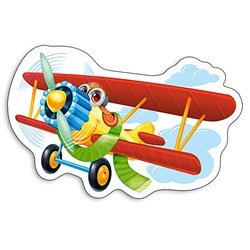 Castorland (B-015092) - "Funny Plane" - 15 piezas