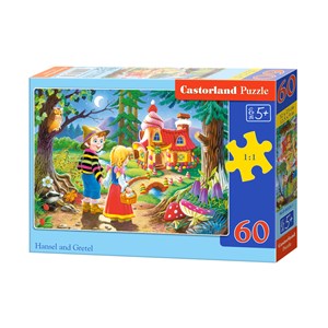 Castorland (B-06526) - "Hansel and Gretel" - 60 piezas