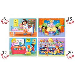 Castorland (B-041022) - "I Like my Job" - 8 12 15 20 piezas