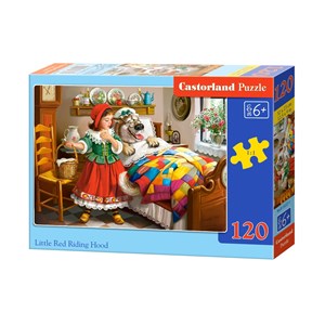 Castorland (B-13227) - "Little Red Riding Hood" - 120 piezas