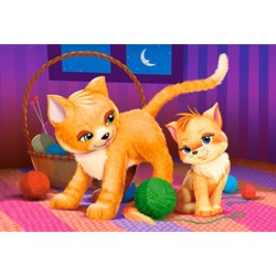 Castorland (B-041046) - "Lovely Animals" - 8 12 15 20 piezas