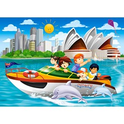 Castorland (B-066025) - "Sydney" - 60 piezas