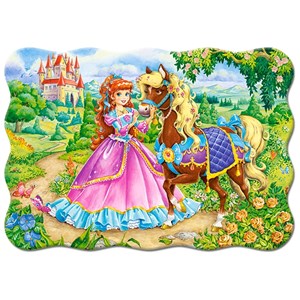 Castorland (B-03617) - "The Princess and her Horse" - 30 piezas