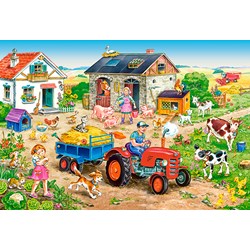 Castorland (B-040193) - "Life on the Farm" - 40 piezas