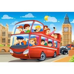 Castorland (B-041015) - "Travel The World" - 8 12 15 20 piezas