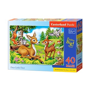 Castorland (B-040261) - "Dear Little Deer" - 40 piezas