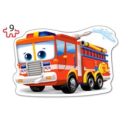 Castorland (B-020058) - "Fire Brigade in Action" - 9 15 piezas
