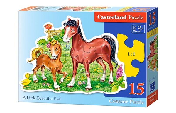 Castorland (B-015023) - "A Little Beautiful Foal" - 15 piezas