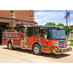 Castorland (B-018352) - "Fire Engine" - 180 piezas