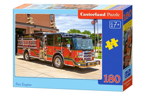 Castorland (B-018352) - "Fire Engine" - 180 piezas