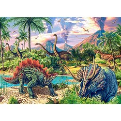 Castorland (B-13234) - "Dinosaurs" - 120 piezas
