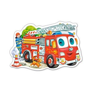 Castorland (B-015078) - "Fire Engine" - 15 piezas