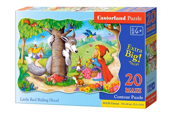 Castorland (C-02337) - "Little Red Riding Hood" - 20 piezas