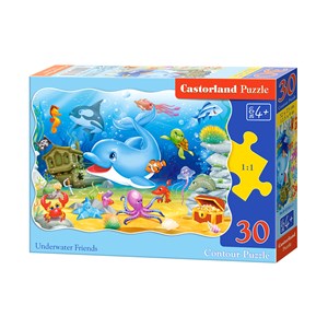 Castorland (B-03501) - "Underwater Friends" - 30 piezas