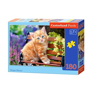 Castorland (B-018178) - "Ginger Kitten" - 180 piezas