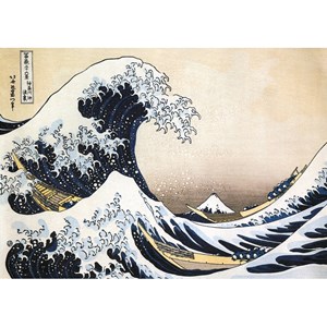 Puzzle Michele Wilson (W448-24) - Hokusai: "The Wave" - 24 piezas