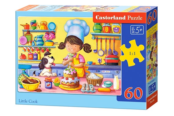 Castorland (B-06885) - "Little Cook" - 60 piezas