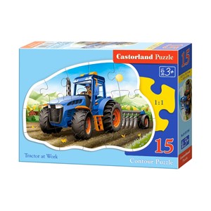 Castorland (B-015184) - "Tractor" - 15 piezas