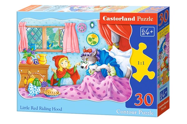 Castorland (B-03655) - "The Little Red Riding Hood" - 30 piezas